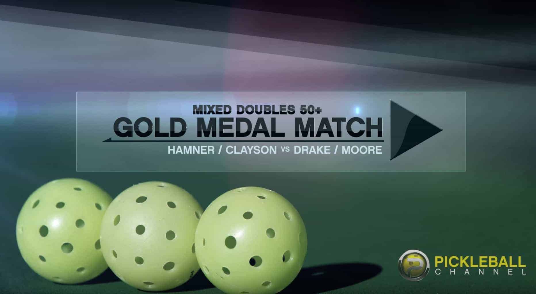 Gold 50+ Mixed Doubles Match – Grand Canyon State Games 2016