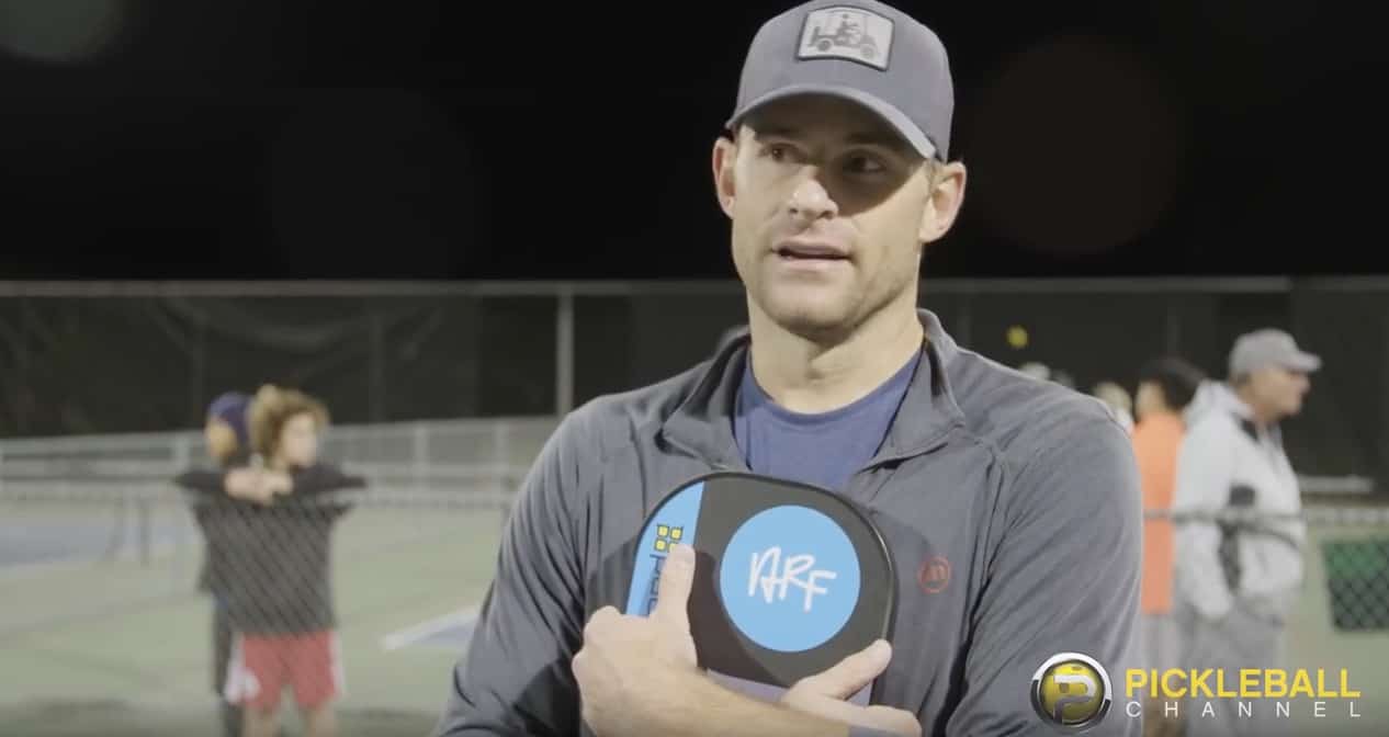 Andy Roddick Plays Pickleball for the First Time